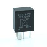 Micro Relay 12V, 20/25A, changeover contact, with diode, sealed