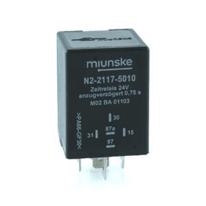 Switch-on Delayed Timer Relay 24V, 0.75sec, dry contact