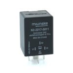Switch-off Delayed Timer Relay 24V, NC 10A/NO 15A, 0.75sec, no dry contact, retriggerable