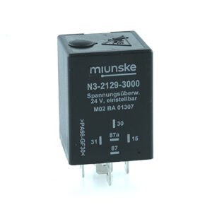 Voltage Monitoring Relay adjustable 24V, U(ein) 19...30V, delayed