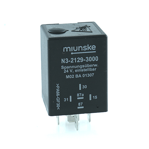 Voltage Monitoring Relay adjustable 24V, U(ein) 19...30V, delayed