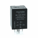 Switch-off Delayed Timer Relay 12V, 5sec, dry contact, retriggerable, negative triggered