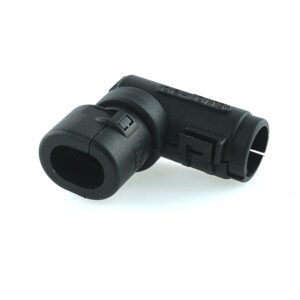 Hinged AMP Junior Timer Connector to Conduit, elbow 90°, NW 8.5, 2way, CI10-90-AM2