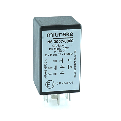 CANopen I/O-Module 2G7, 9-36V, 2 x Input, 2 x Output