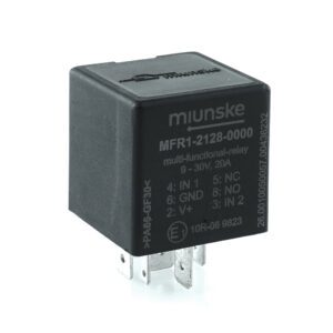 Multifunktionsrelais 9-30V für Fahrzeuge in Mini/Standard-Bauform mit flachsteckanschluss