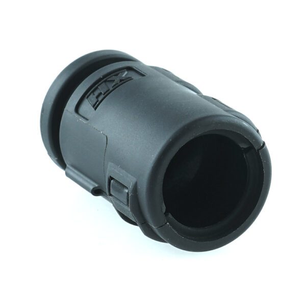 hinged connector interface fitting, straight, NW10, Mini-Timer, 1-way