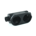 External Connector Interface, DEUTSCH DRC50, two half shells, 3way conduit fitting, 3x NW10