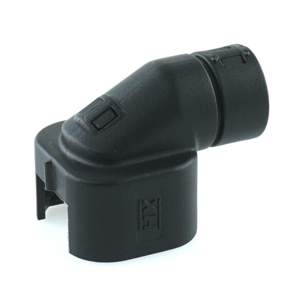 Hinged Connector to Conduit, Deutsch DTP06-4S, elbow 90°, NW13, 4way