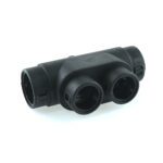 Multiple breakout conduit fitting NW22-10-22-17-17, black