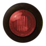 LED-Sidemarker, red, round, open cable ends 200mm