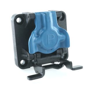 ISOBUS (IBBC) parking socket, 9-pole, 12V, ISO 11783-2