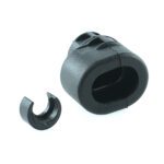 Hinged AMP Junior & Mini Timer Connector to Conduit, straight, NW4.5, 2way