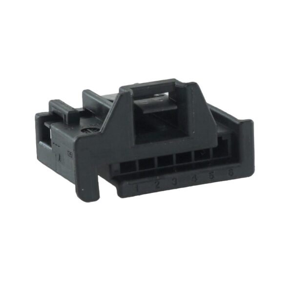 Housing MQS, 6-pole, black