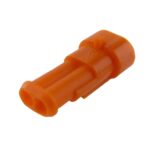 SuperSeal 1,5 mm, housing male, 2way, closed chambers