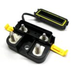 MEGA FUSE holder, water proof, with cover