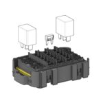 WP MODULE for 18x MinVal, 4x Micro-Relays