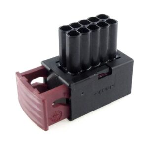 Junior-Power-Timer Housing, 10-pole (2x5), with locking, for seal