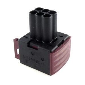 Junior-Power-Timer Housing, 6-pole, encoding A1, with locking, for seal