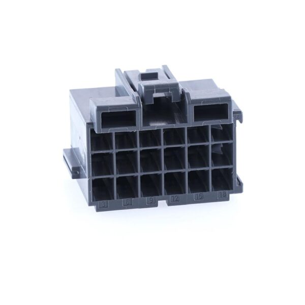 junior power timer housing, 18-pole, coding A, grey