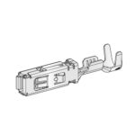 Flat receptacle, HP6 280, 0.5-1mm², gold-plated