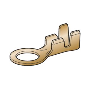 Ring Terminal, crimp-contact, M4, 1-2.5mm²