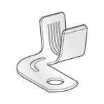 Ring Terminal, crimp-contact, M6, 25-42mm², 90° angled