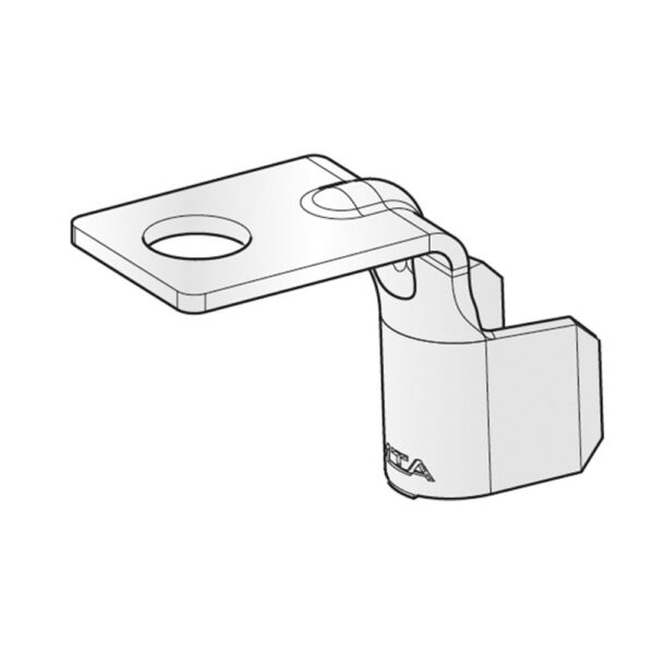 Ring Terminal, crimp-contact, M8, 25-40mm², angled 90°