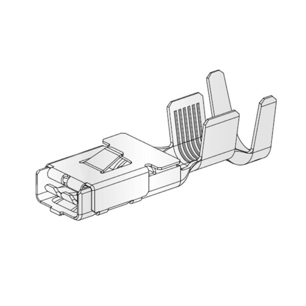 Power Blade Receptacle MAXI800, 4-6 mm², on reel, 1707621