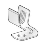 Ring Terminal, crimp-contact, M8, 20-40mm², angled 90°