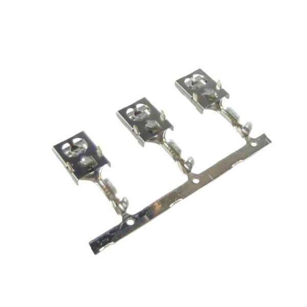 Blade Receptacle F630E, 6,3mm, 0.35-0.5mm², with latch, on reel