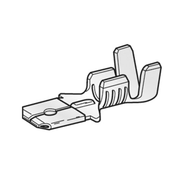 Push-on Blade FASTON, 0.5-1mm²
