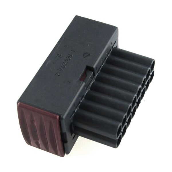 Junior-Power-Timer Housing, 16-pole (2x8), encoding B1, with lock, for seal