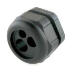 Cap Nut fort thread size PG21/PG29, triple seal outlets, for cable diameter 12.70mm, 7.80mm, 10.00mm