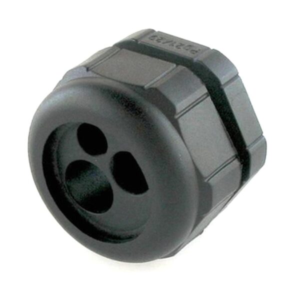 Cap Nut fort thread size PG21/PG29, triple seal outlets, for cable diameter 12.70mm, 7.80mm, 10.00mm