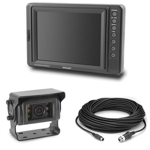 camera system Elite, Shutter-camera CCD, 7" monitor & adapter harness 20 m