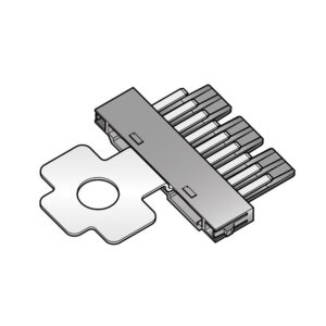 Joint Connector, earth male holder, 9way