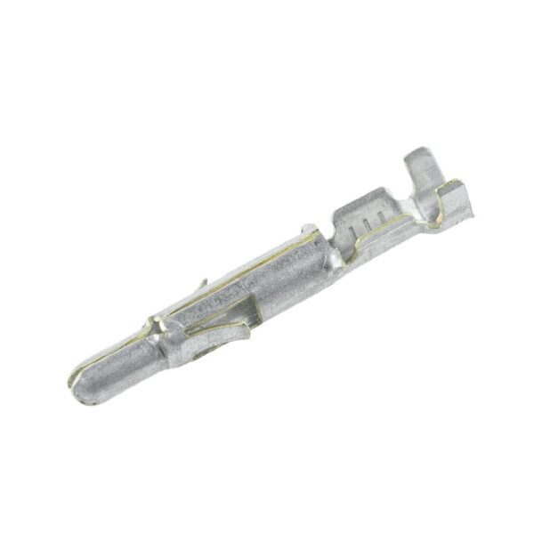 Universal MATE-N-LOK pin contact, 0.2-0.8mm², brass tin-plated