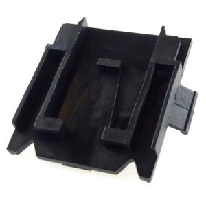 Fixing plate, with 2 fixing pins