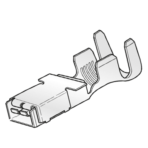 Power Blade Receptacle MAXI800, 4-6mm²