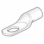 Tubolar Ring Terminal, M8, 16mm²