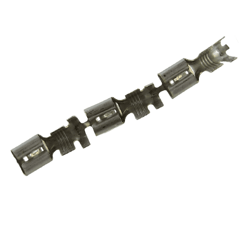 Blade Receptacle, FASTON, 2.5-6mm², with locking notch, on reel