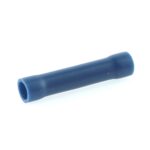 Butt connector, insulated, 1-2.5mm², blue Ø(i) 2.3mm, Ø(o) 4.6mm