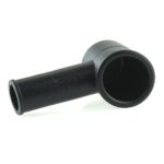 insulating cap, black, cable diameter 8mm