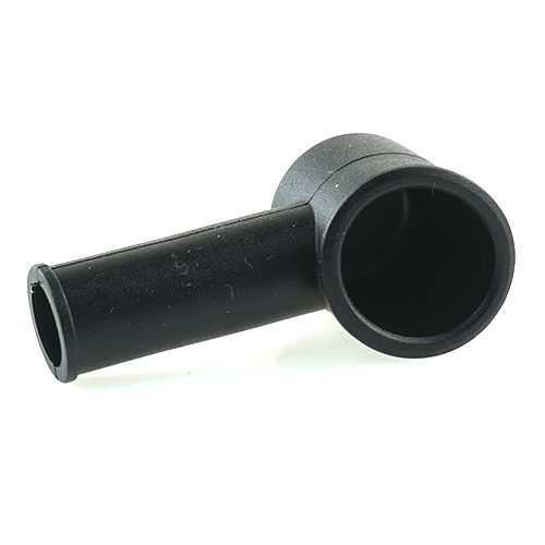 insulating cap, black, cable diameter 8mm