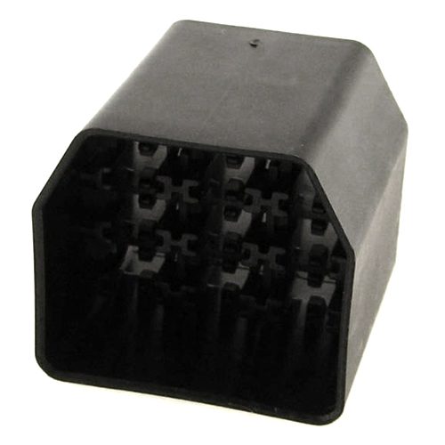 Connector, male holder 6.3mm, 11way