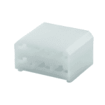 Female holder connector, 6-pole, for 6x 6.3mm flat receptacle