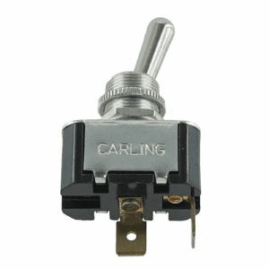 on-none-off Toggle Switch, 10A/250V, 15A/125V, single-pole
