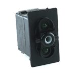 on>on Momentary Switch 24V/15A, for Contura II,III,IV,V, LED 1 superbright green, LED 2 superbright green