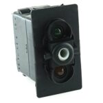 on-off-on switch 12V/20A, LED 1 superbright green, LED 2 amber