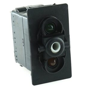 on-off-on switch 12V/20A, LED 1 superbright green, LED 2 amber